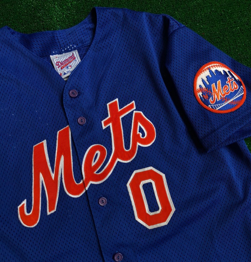 Vintage 90's Rey Ordonez New York Mets MLB Jersey size large