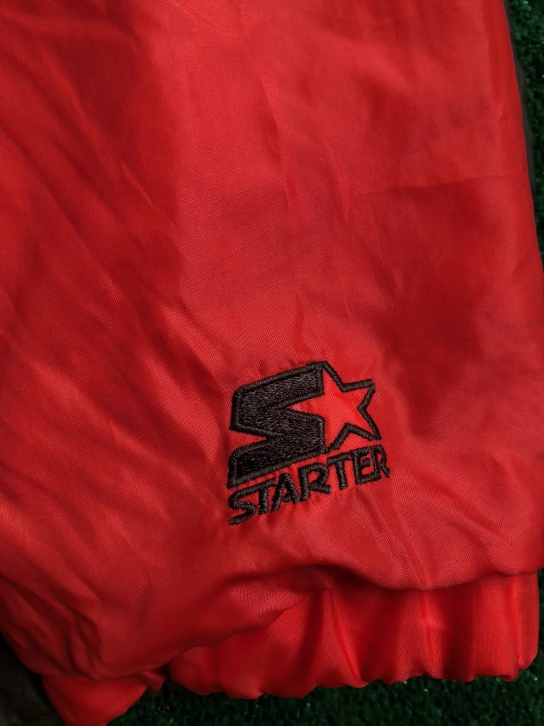 vintage 90's cleveland browns starter nfl windbreaker jacket size large