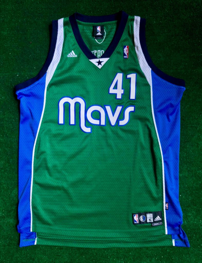 2006 Dirk Nowitzki Dallas Mavericks Adidas Alternate Swingman NBA 