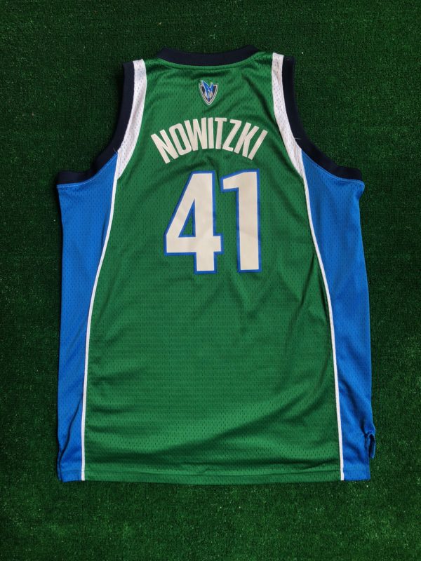 2006 Dirk Nowitzki Dallas Mavericks Adidas Alternate Swingman NBA