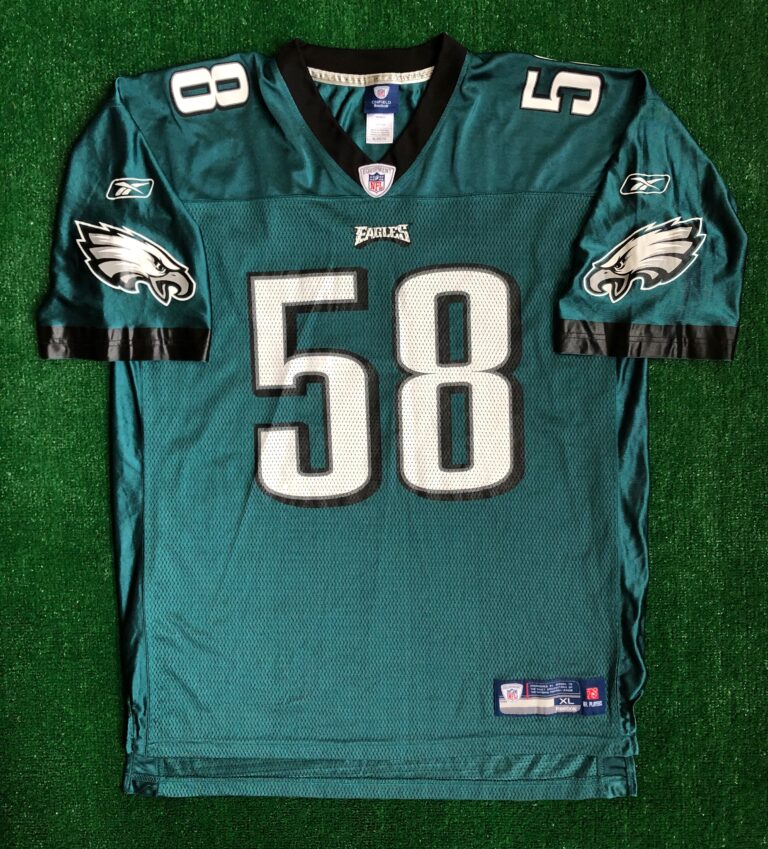 00’s Trent Cole Philadelphia Eagles Reebok NFL Jersey Size XL – Rare VNTG