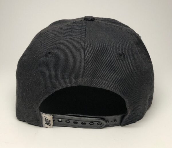 90’s Nike Swoosh Black Snapback Hat – Rare VNTG