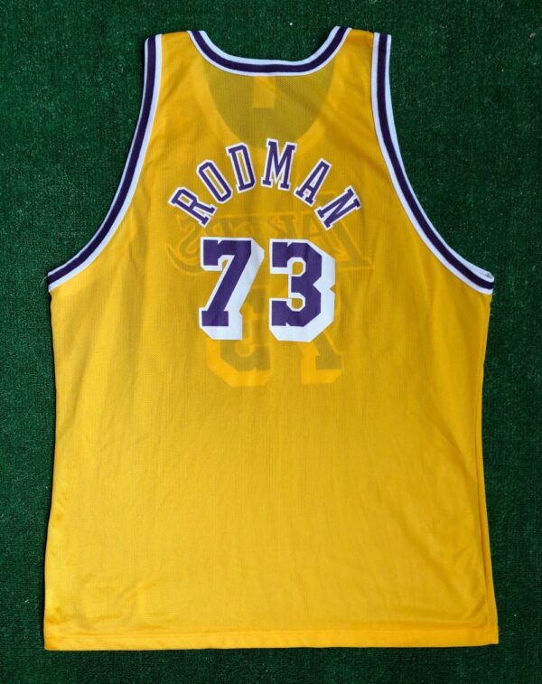 1998/99 Dennis Rodman Los Angeles Lakers Champion NBA Jersey Size ...