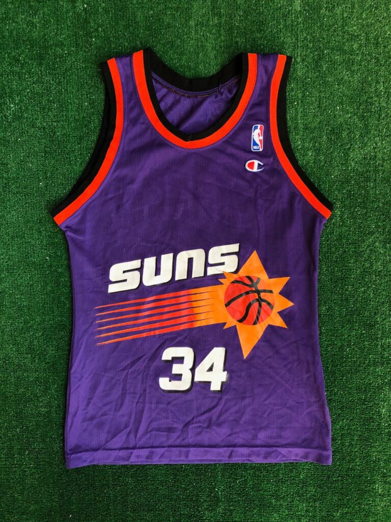 90's Charles Barkley Phoenix Suns Champion NBA Jersey Size 36 – Rare VNTG