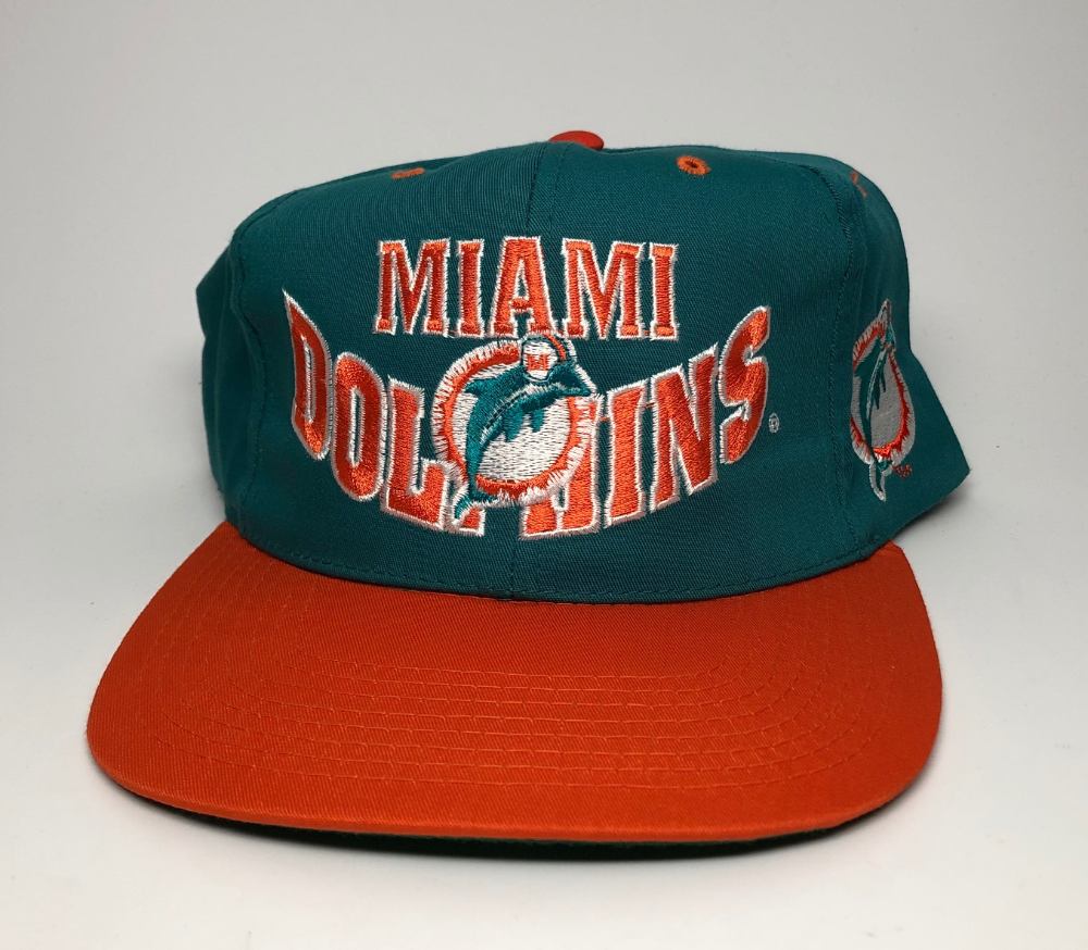 90's Miami Dolphins AJD NFL Snapback Hat – Rare VNTG