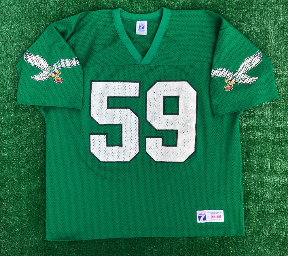 90's Seth Joyner Philadelphia Eagles Logo 7 NFL Jersey Size M/L ...