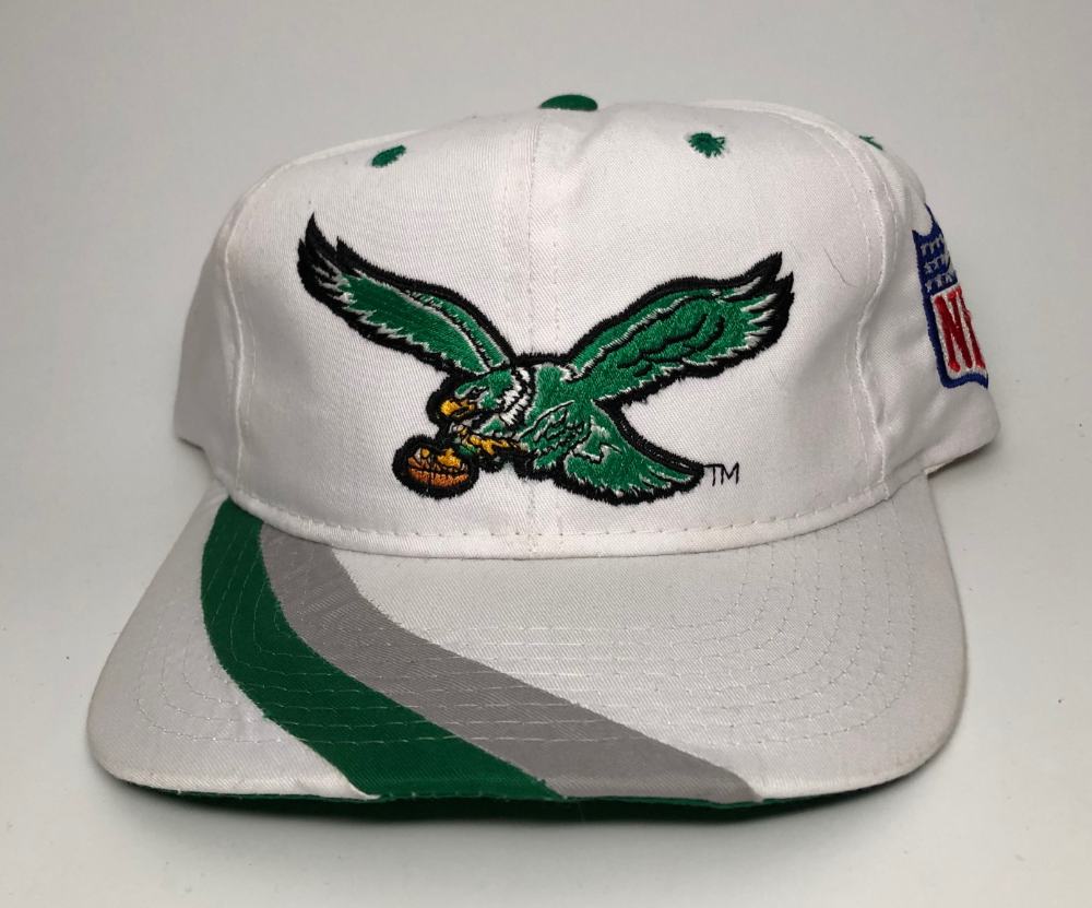 90's Philadelphia Eagles Starter White Pro Line NFL Snapback Hat 