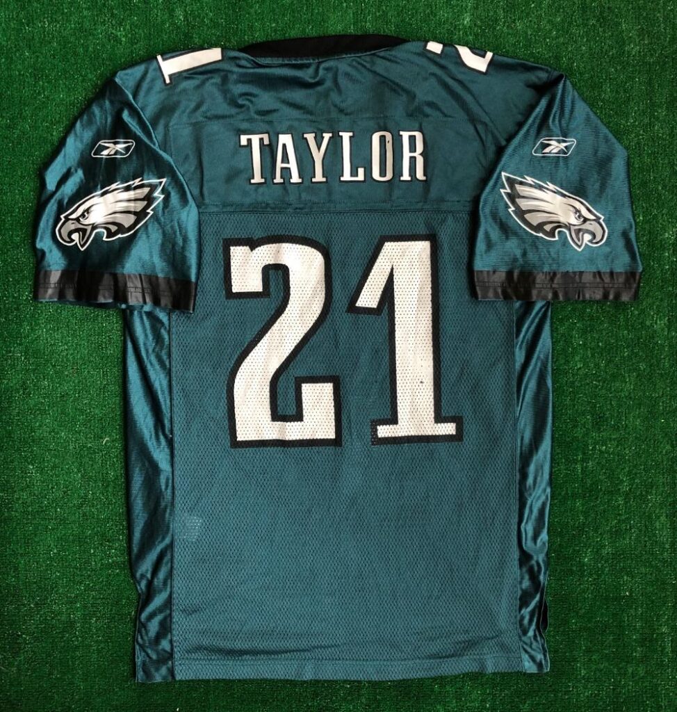 00's Bobby Taylor Philadelphia Eagles Reebok NFL Jersey Size