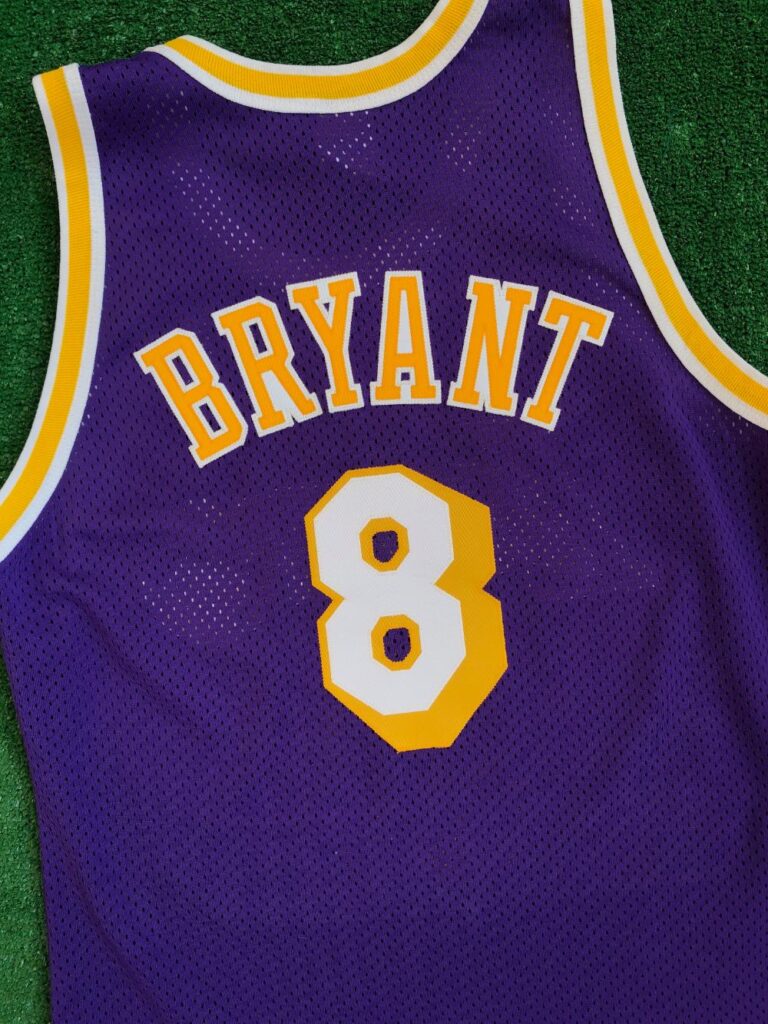 Authentic Kobe Bryant Champion Los Angeles Lakers Jersey 