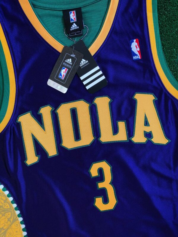 orleans hornets jersey history