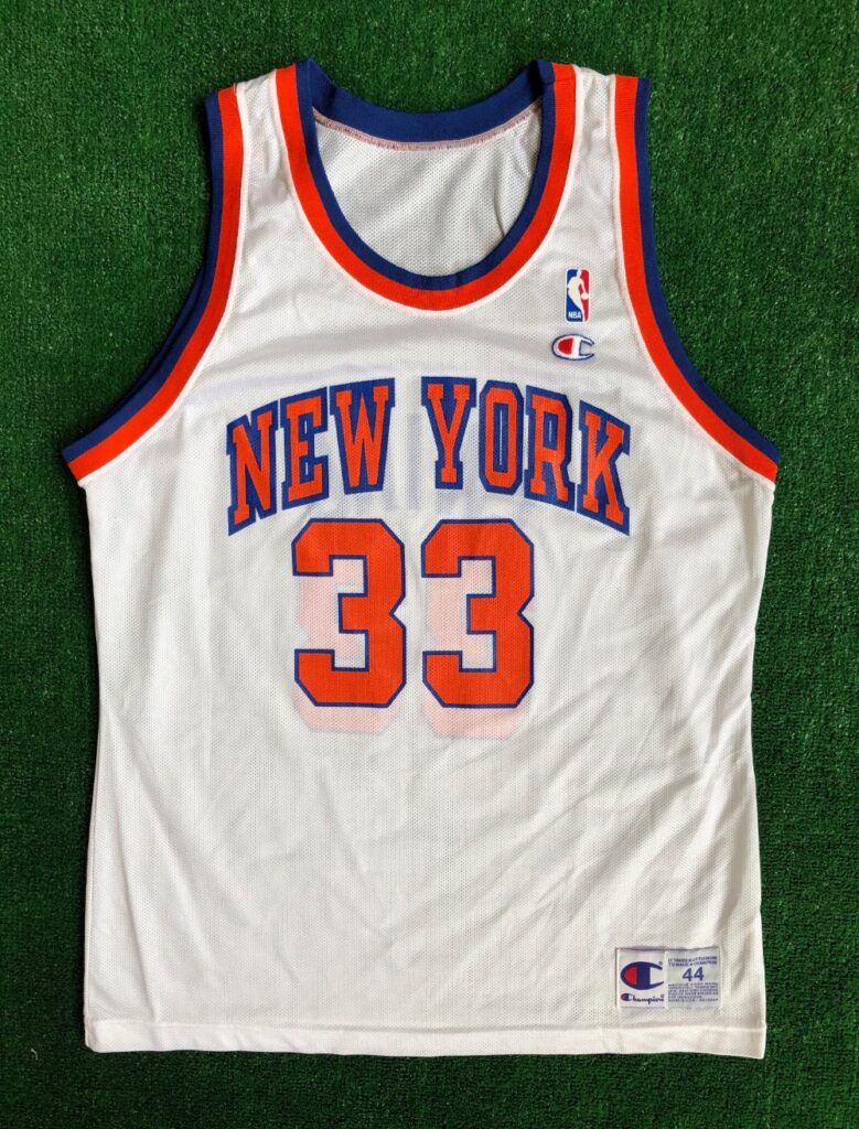90's Patrick Ewing New York Knicks Champion NBA Jersey Size 44