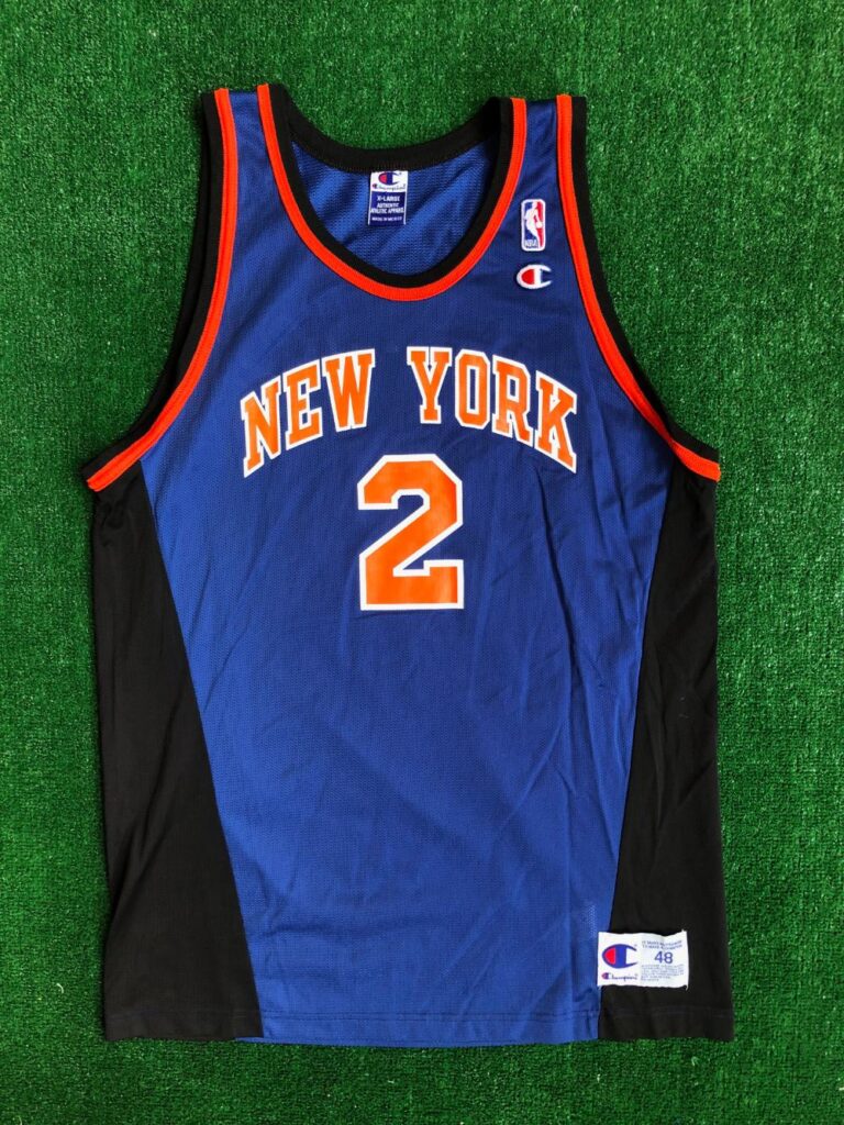 Vintage 90’s rare New York blue jersey