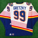 NHL Jersey The Trumpeter STL Blues Gretzky Starter Sz. 52