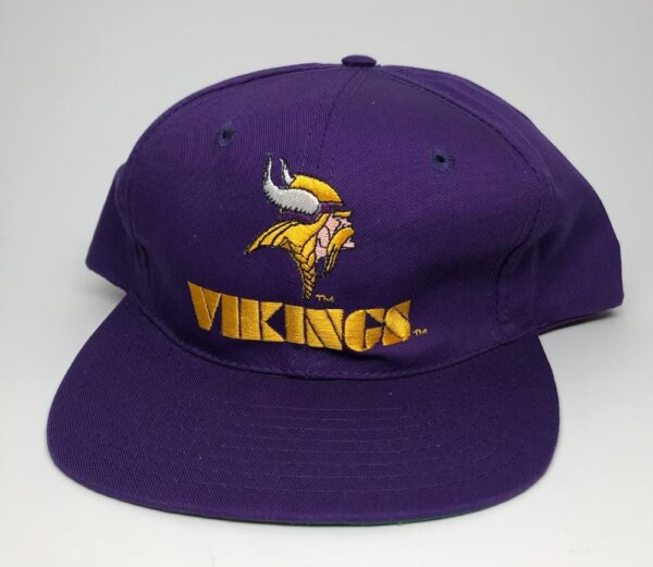 Casquette ajustée vintage American Needle des Vikings du Minnesota | Neuf Ancien Stock | Taille 7 - France