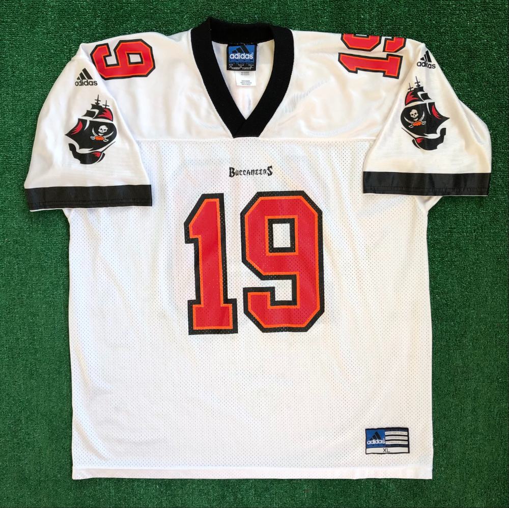 2000 Keyshawn Johnson Tampa Bay Buccaneers Adidas NFL Jersey Size ...