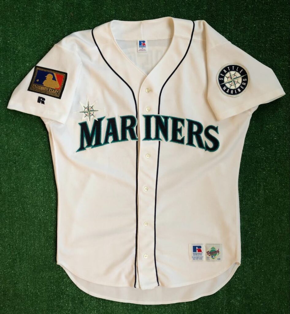 1994 Ken Griffey Jr Seattle Mariners Russell Authentic MLB Jersey