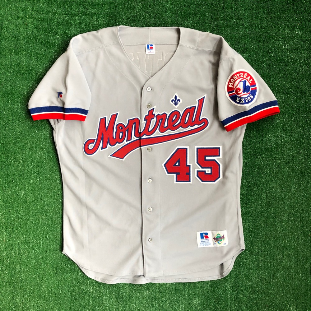 1997 Pedro Martinez Montreal Expos Authentic Russell MLB Jersey Size 48 –  Rare VNTG