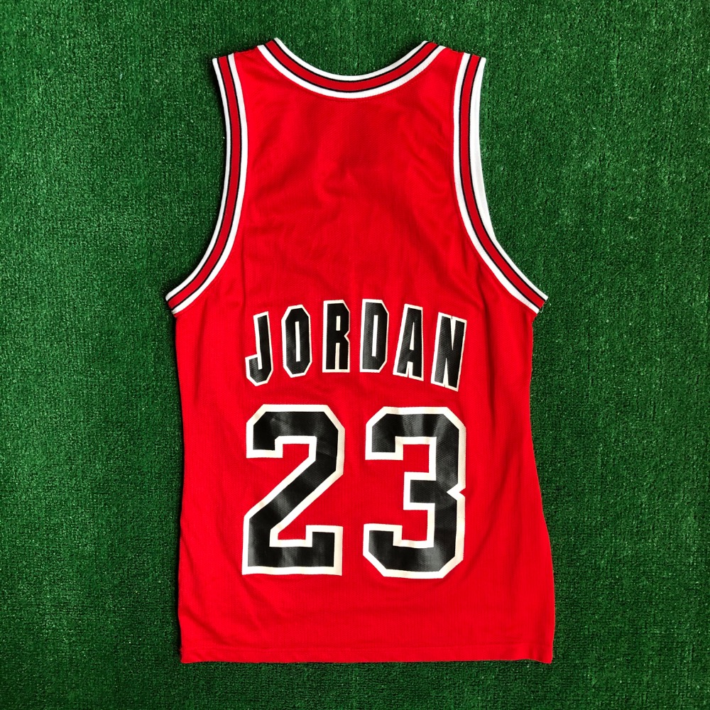 90's Michael Jordan Chicago Bulls Champion NBA Jersey Size 36
