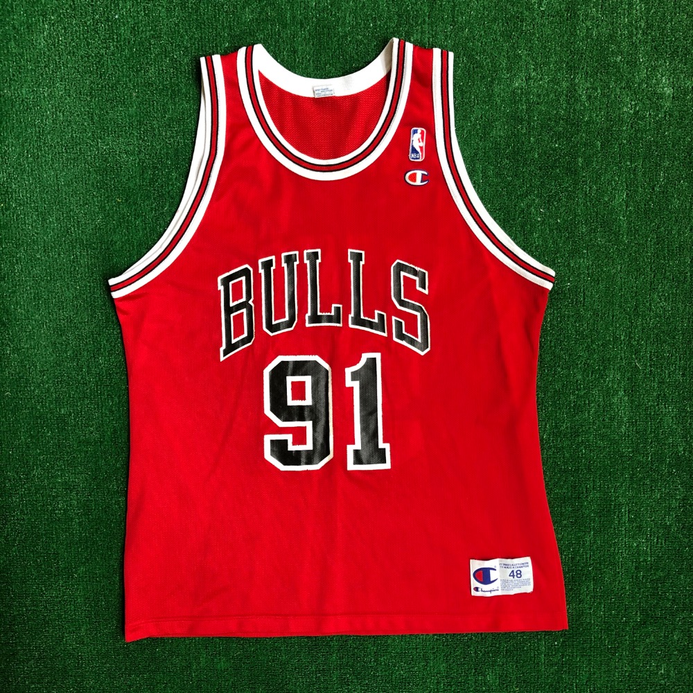 Basketball Champion Chicago Bulls Michael Jordan NBA Jersey Sz 48