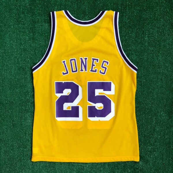 90's Eddie Jones Los Angeles Lakers Champion NBA Jersey Size 44 Large –  Rare VNTG