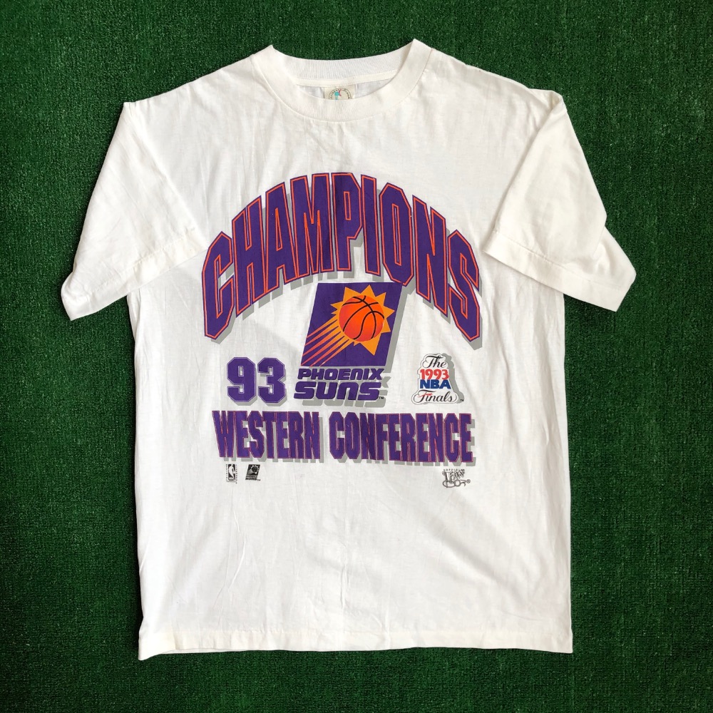 1993 Phoenix Suns Western Conference Champions NBA Size XL â Rare VNTG