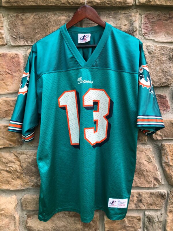 90âs Dan Marino Miami Dolphins Logo Athletic NFL Jersey Size Large â Rare VNTG