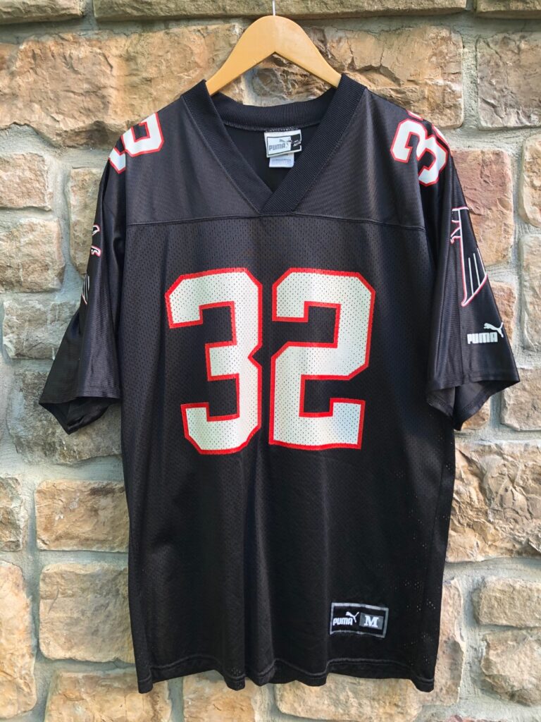 90's Jamal Anderson Atlanta Falcons Puma NFL Jersey Size Medium