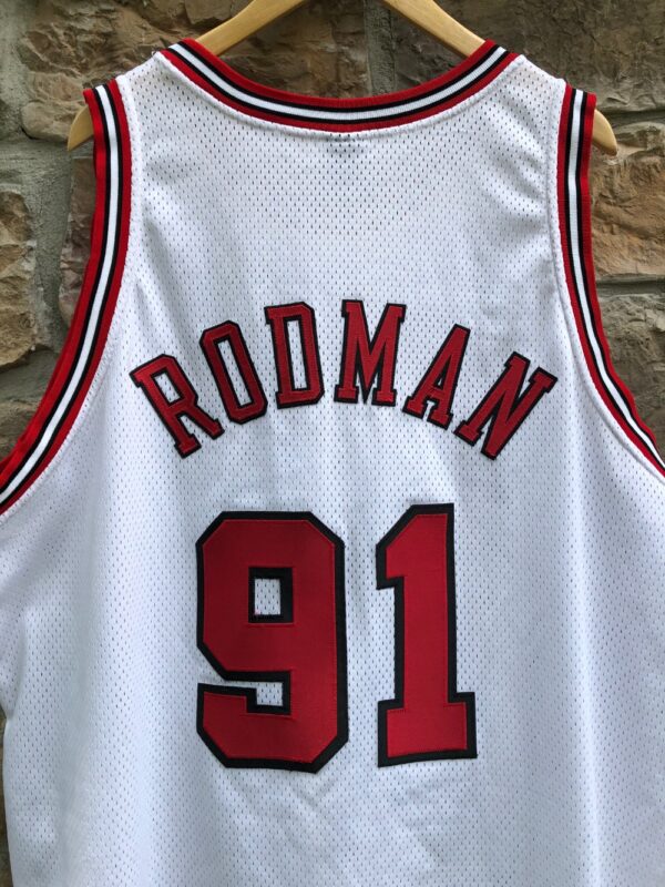 grill udbytte ven 90's Dennis Rodman Chicago Bulls Authentic Nike NBA Jersey Size 56 XXXL –  Rare VNTG