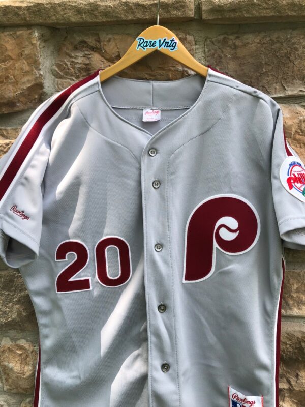 1989 Mike Schmidt Philadelphia Phillies Authentic Rawlings MLB Jersey Size  44 Large – Rare VNTG