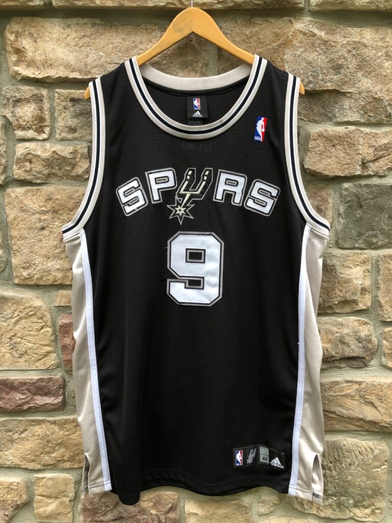 00's Tony Parker San Antonio Spurs Adidas Authentic NBA Jersey