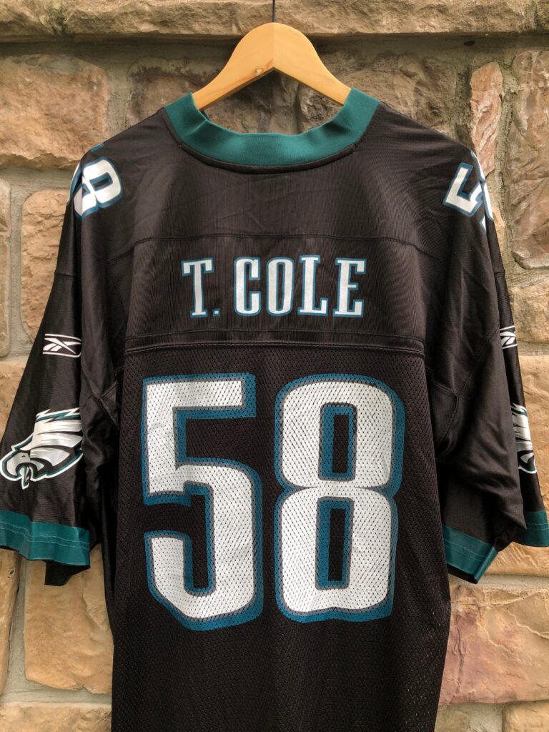 trent cole eagles jersey
