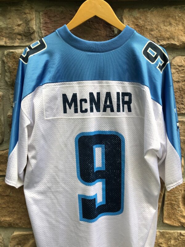 1999 Steve McNair Tennessee Titans Reebok NFL Jersey Size Large 