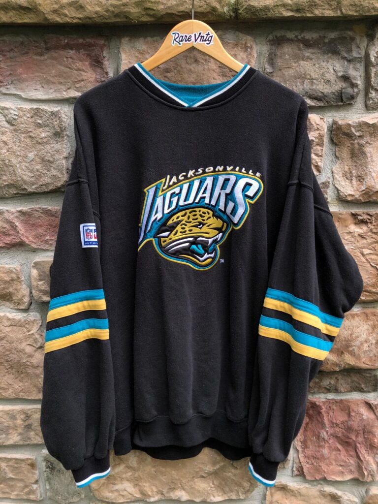 90's Jacksonville Jaguars Starter NFL Crewneck Sweatshirt Size XL – Rare  VNTG