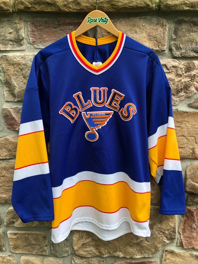 CCM, Shirts, Vintage Ccm St Louis Blues Mens Hockey Jersey Medium