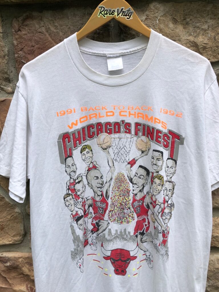 bulls 1991 championship shirt