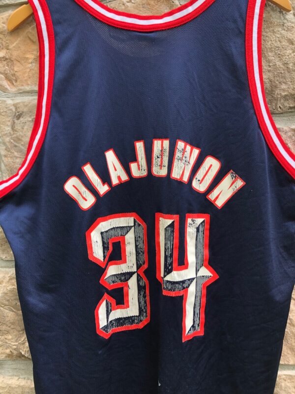 Houston Rockets Vintage 90s Hakeem Olajuwon Champion 