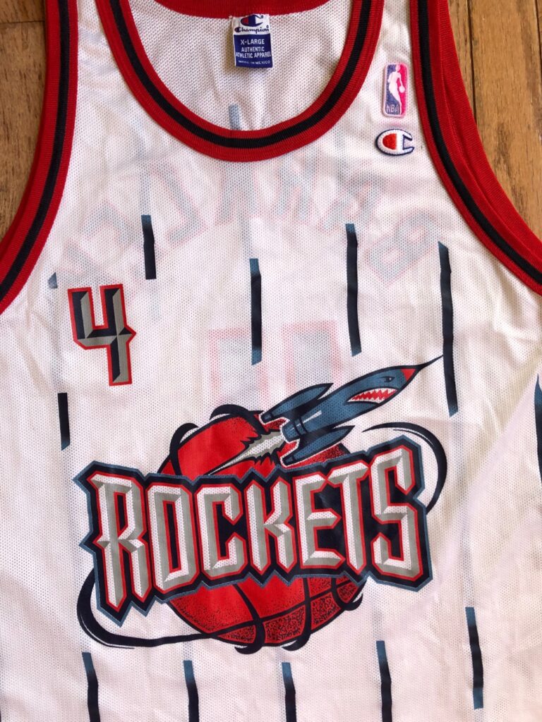 90's Charles Barkley Houston Rockets Champion NBA Jersey Size 48