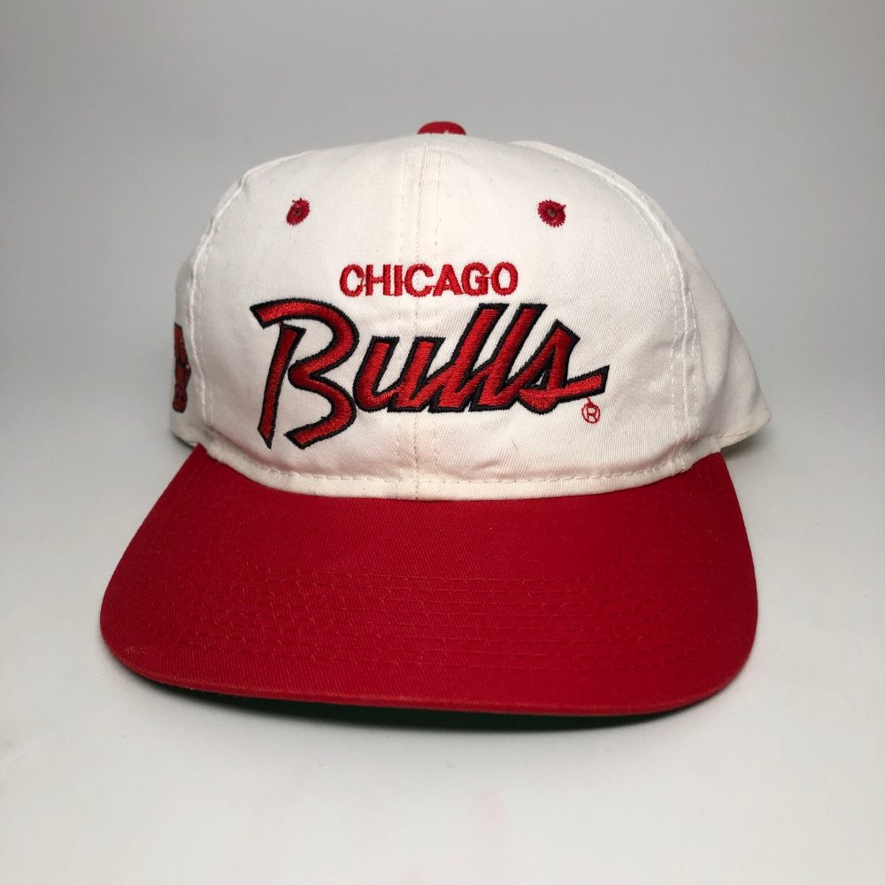 90's Chicago Bulls Sports Specialties Twill Script NBA Snapback