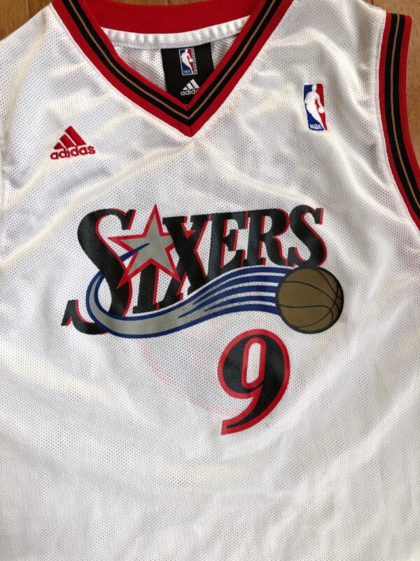 00âs Andre Iguodala Philadelphia 76ers Adidas NBA Jersey Youth Size Large â Rare VNTG