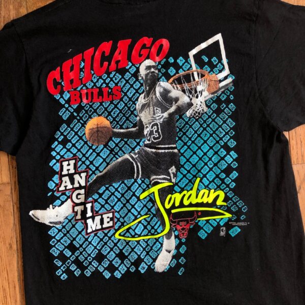 MICHAEL JORDAN 80's T-shirt Vintage / NBA / Chicago Bulls 