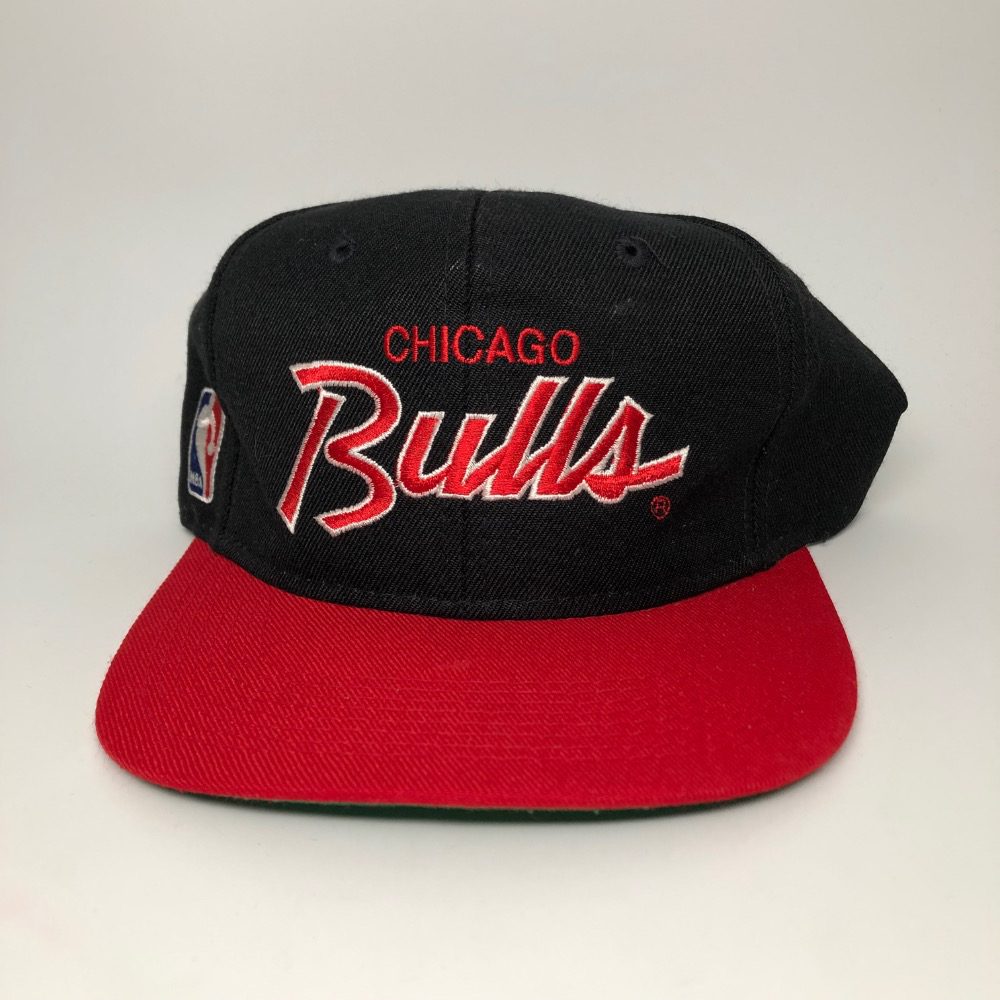 90's Chicago Bulls Sports Specialties Script NBA Snapback Hat