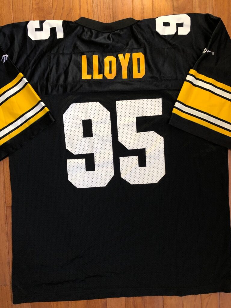 90's Greg Lloyd Pittsburgh Steelers Reebok NFL Jersey Size XL