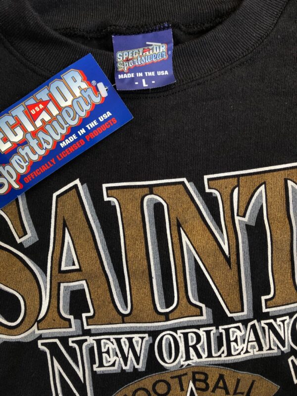 Veste Hoodie Starter Vintage New Orleans Saints Années 90 - Taille L, Noir, NFL Drew Brees