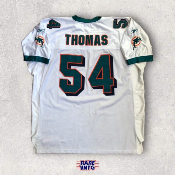 NFL Miami Dolphins Zach Thomas Authentic Team Color Jersey 