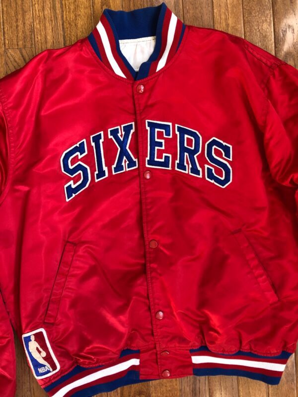 Vintage Philadelphia Sixers NBA Jacket - Women's L