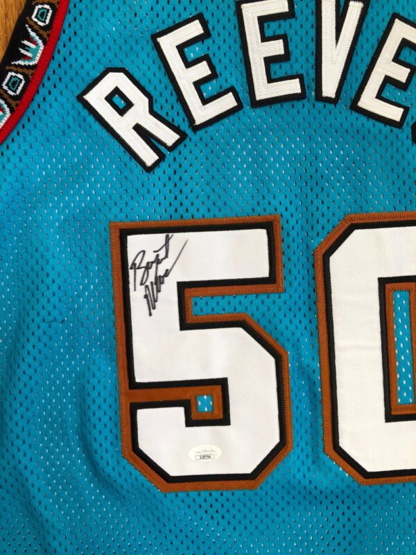 90's Bryant Reeves Vancouver Grizzlies Champion Authentic NBA Jersey Size  44 Large Autographed – Rare VNTG