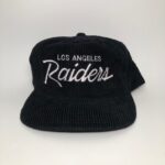 90's Los Angeles Raiders Sports Specialties Corduroy Script NFL