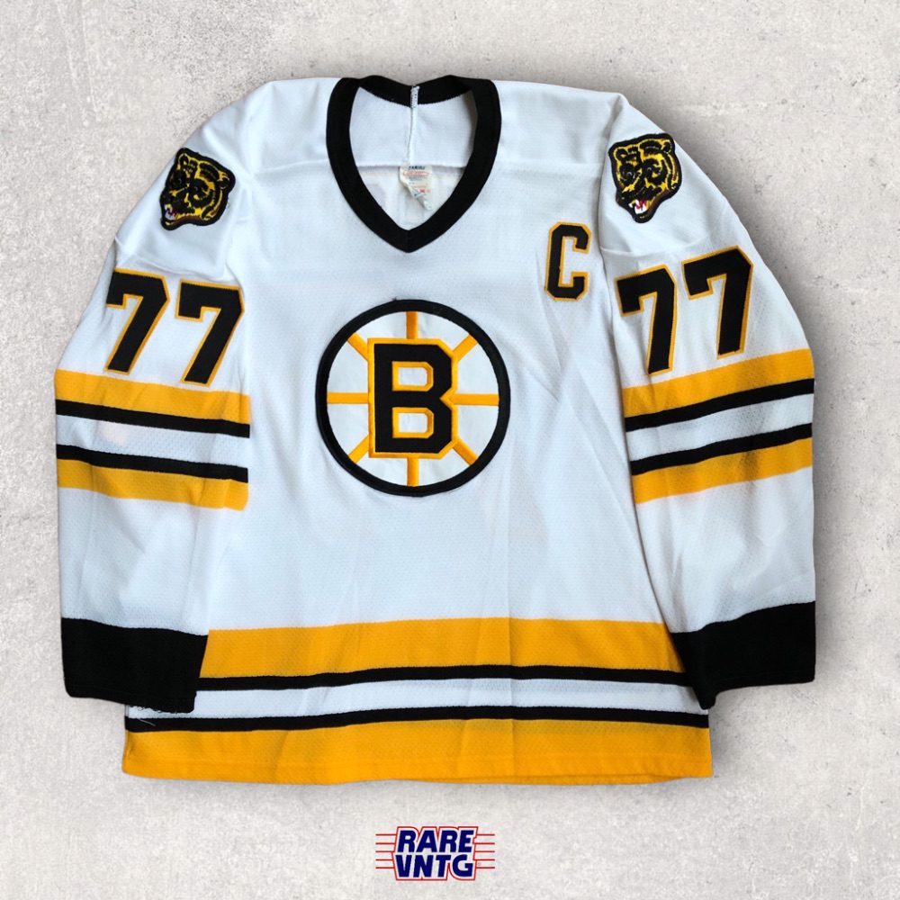 Boston Bruins NHL CCM White Jersey w/ Laces ~ RARE Adult JUMBO ~ New w/  Tags 🏒