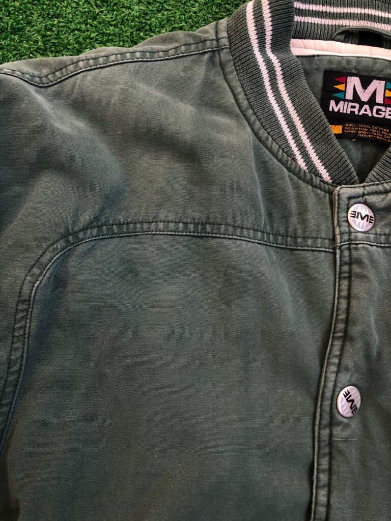 90's Philadelphia Eagles Mirage NFL Varsity Jacket Size Large