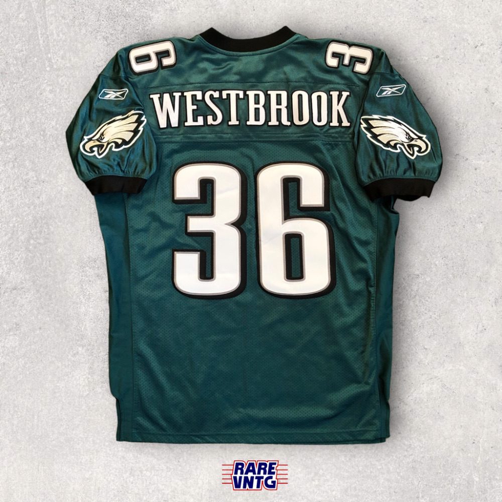 Reebok NFL Equipment Brian Westbrook #36 Philadelphia Eagles Jersey Size  XXL 2XL